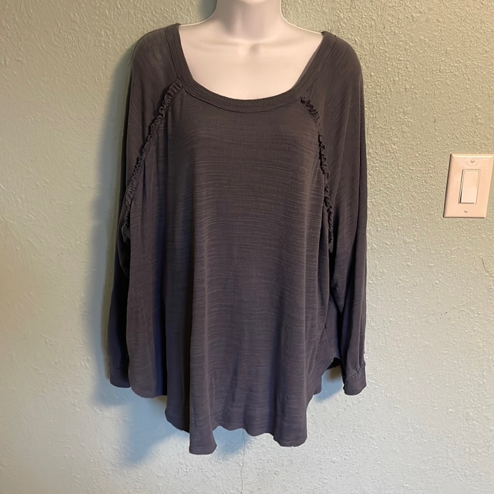 Dust Blue Long Sleeve Shirt